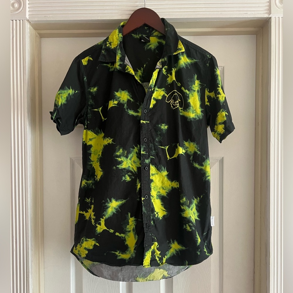 Disney Our Universe The Nightmare Before Christmas Oogie Boogie Tie Dye Shirt